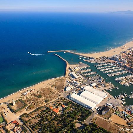 "Chill" Magnifique Vue Sur La Mer Et Le Port Au Coeur De La Ville En Premiere Ligne Canet Exterior foto
