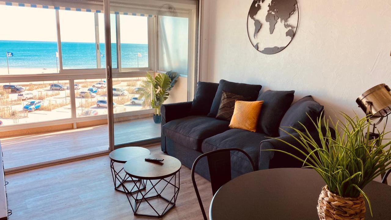"Chill" Magnifique Vue Sur La Mer Et Le Port Au Coeur De La Ville En Premiere Ligne Canet Exterior foto