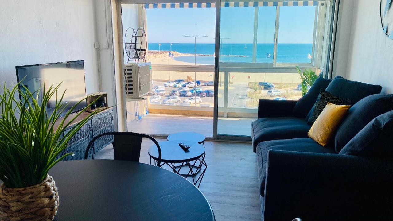 "Chill" Magnifique Vue Sur La Mer Et Le Port Au Coeur De La Ville En Premiere Ligne Canet Exterior foto