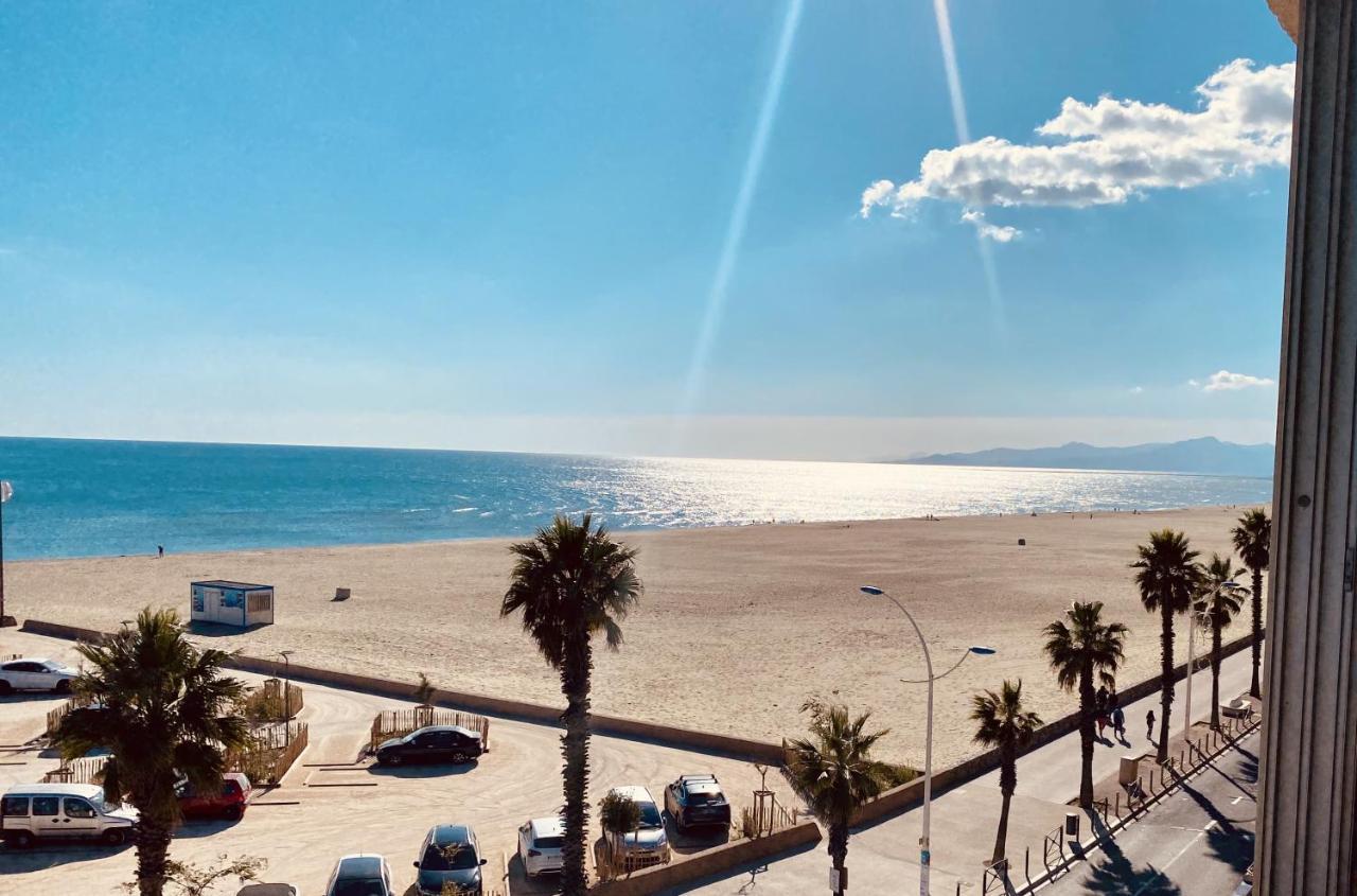 "Chill" Magnifique Vue Sur La Mer Et Le Port Au Coeur De La Ville En Premiere Ligne Canet Exterior foto