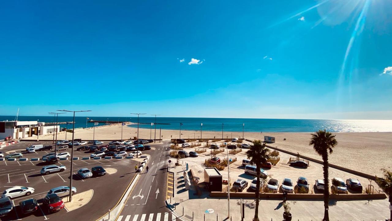 "Chill" Magnifique Vue Sur La Mer Et Le Port Au Coeur De La Ville En Premiere Ligne Canet Exterior foto